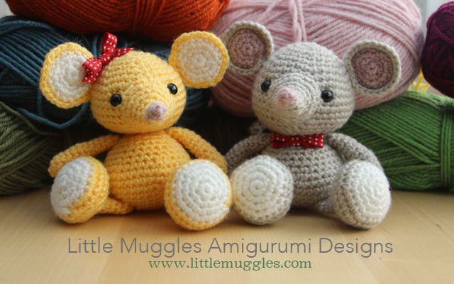 BUTTONS the Mouse FREE pattern!