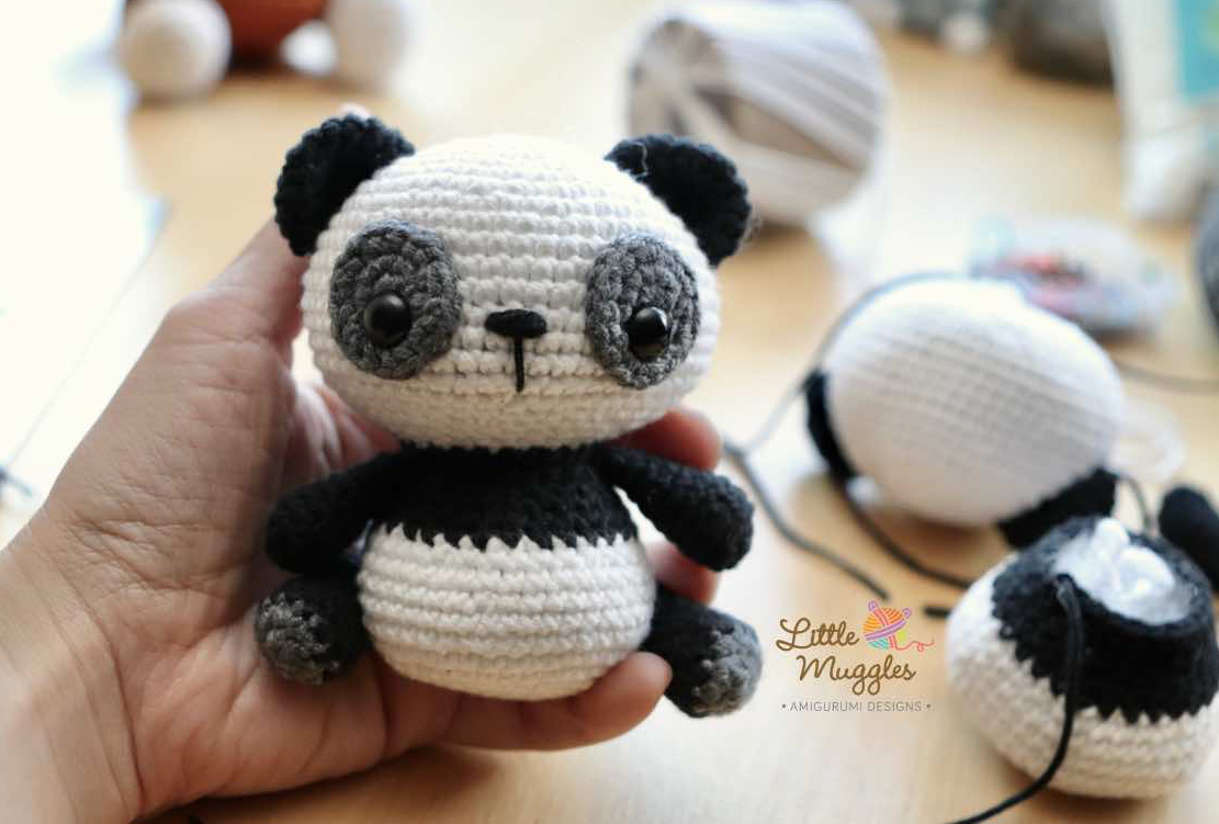 Little Muggles   Free Panda Pattern