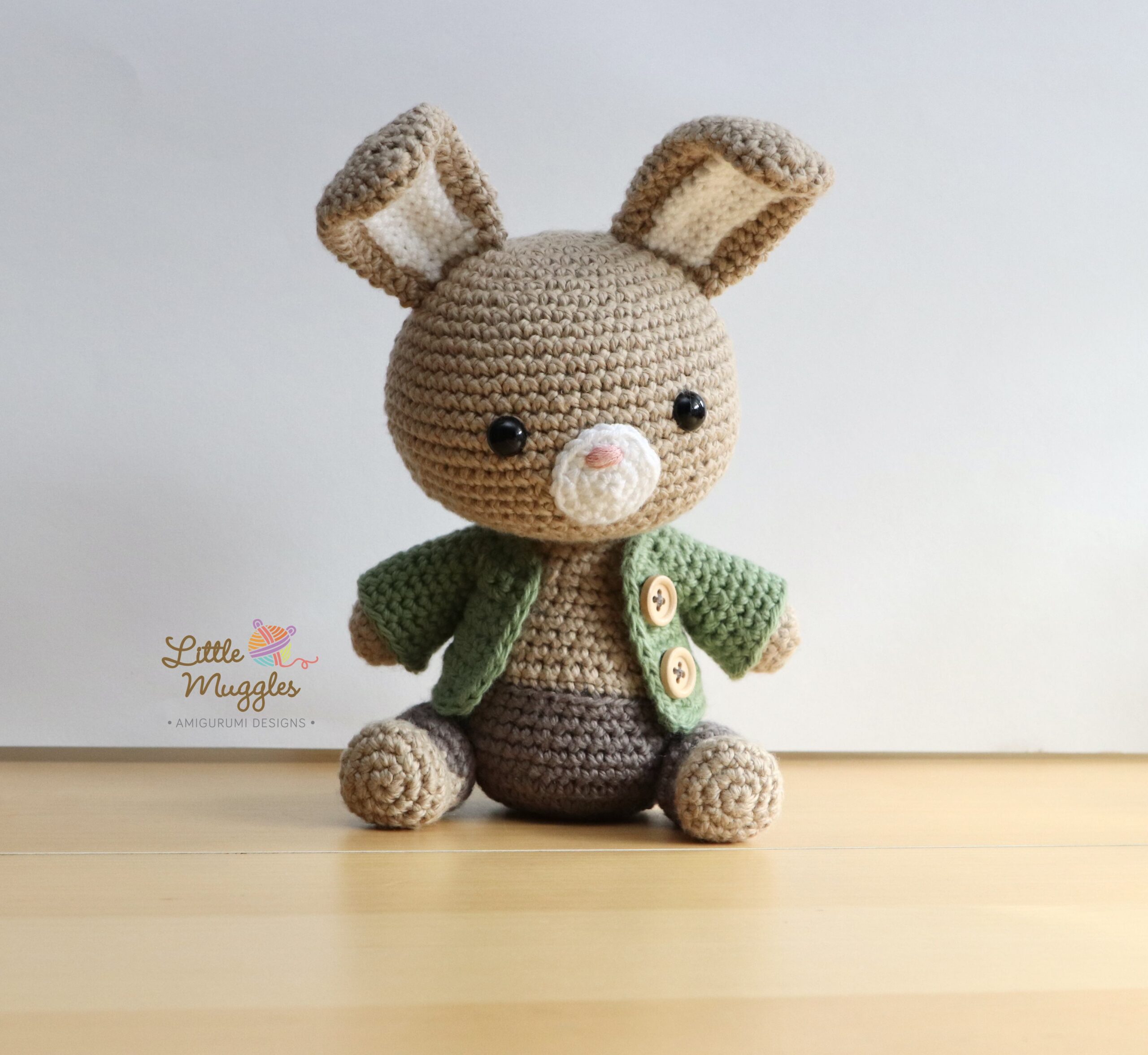 Amigurumi Crochet Pattern Honey the Bunny Rabbit Doll ENGLISH ONLY 